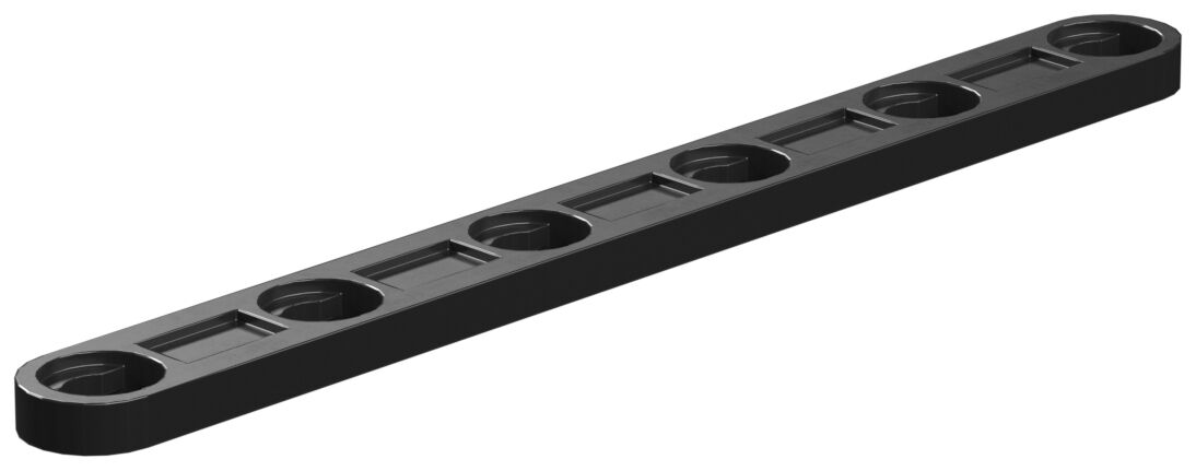 null: "I-Strut with bore 75, black"