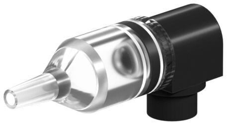 Válvula neumática de no-retorno, negro