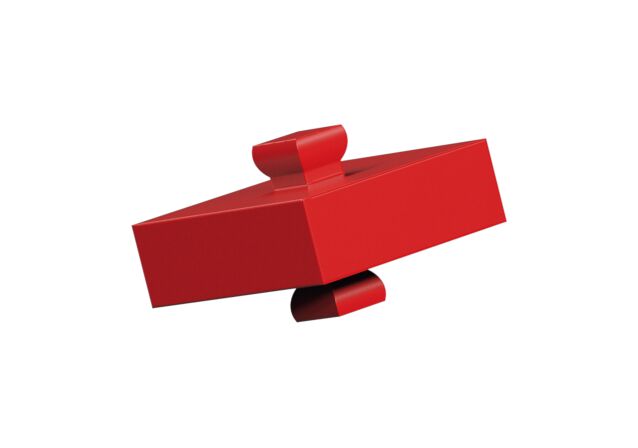 null: "Building block 5 with 2 pins, red"