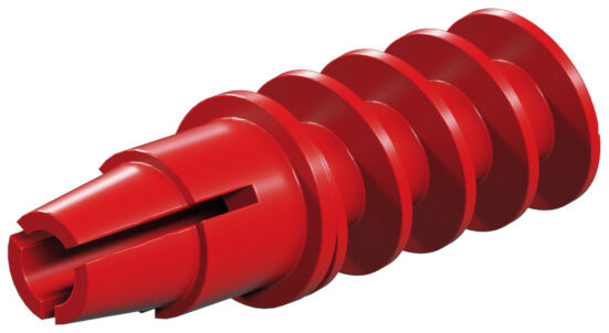 Locking worm m=1,5, red