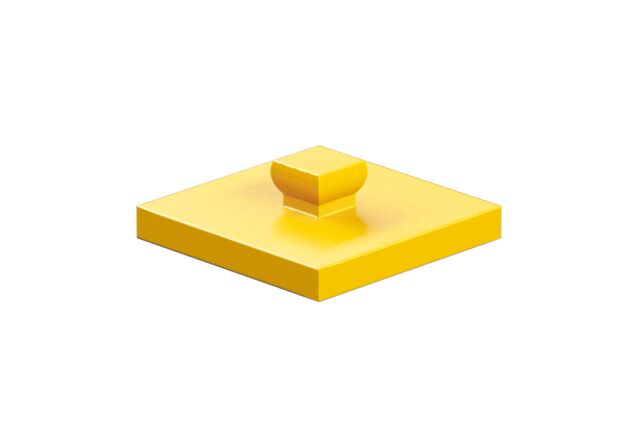 Produktbild: "Bauplatte 15x15, gelb"