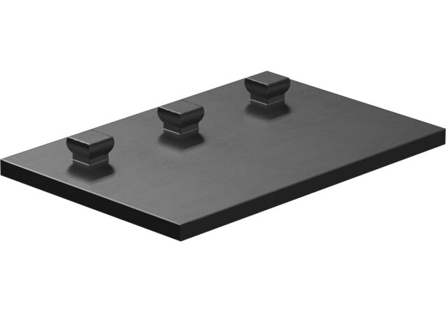 null: "Mounting plate 30x45, black"