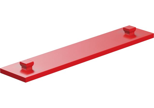 null: "Mounting plate 15x75, red"
