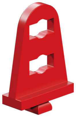 Asa-agarradera, rojo