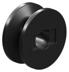 Rope pulley d=12, black