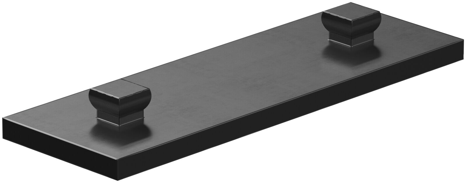 null: "Mounting plate 15x45, black"