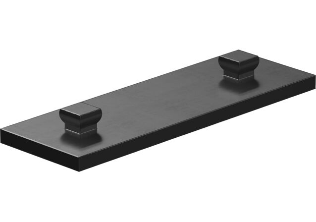 null: "Mounting plate 15x45, black"