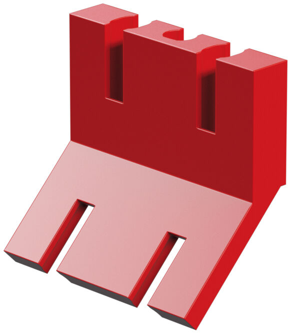 Shovel support, red