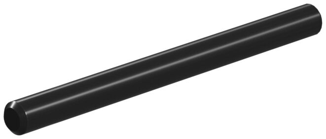 Plastic axle 50, black