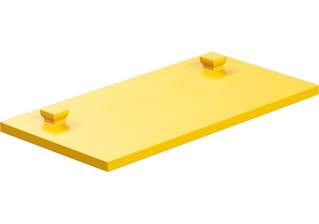 null: "Mounting plate 30x60, yellow"