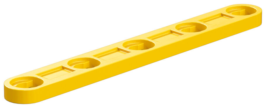 null: "I-Strut with bore 60, yellow"