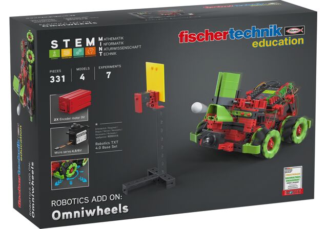 Produktbild: "Robotics Add On: Omniwheels"