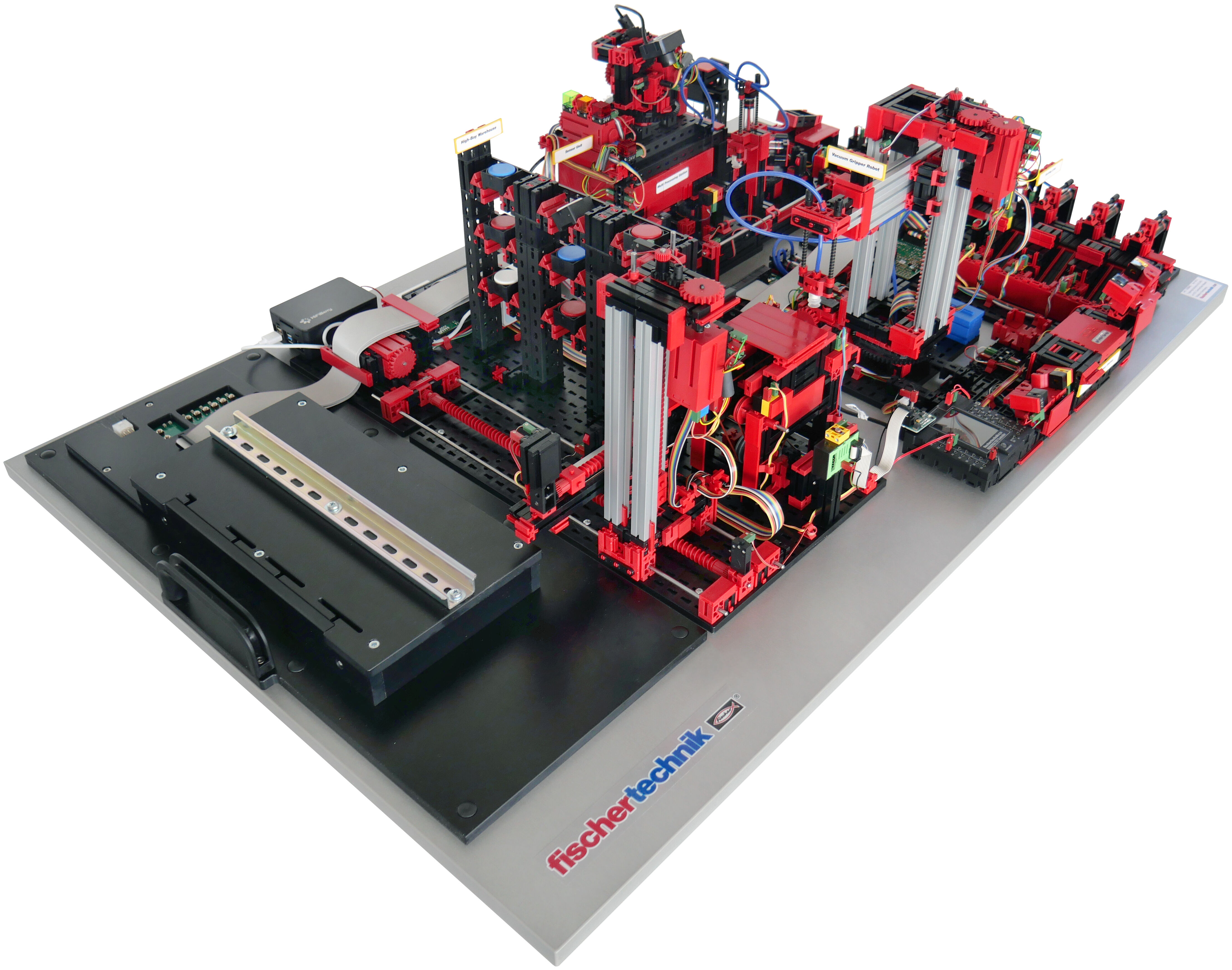 Product Picture: "Training Factory Industry 4.0 24V with PLC connection board"
