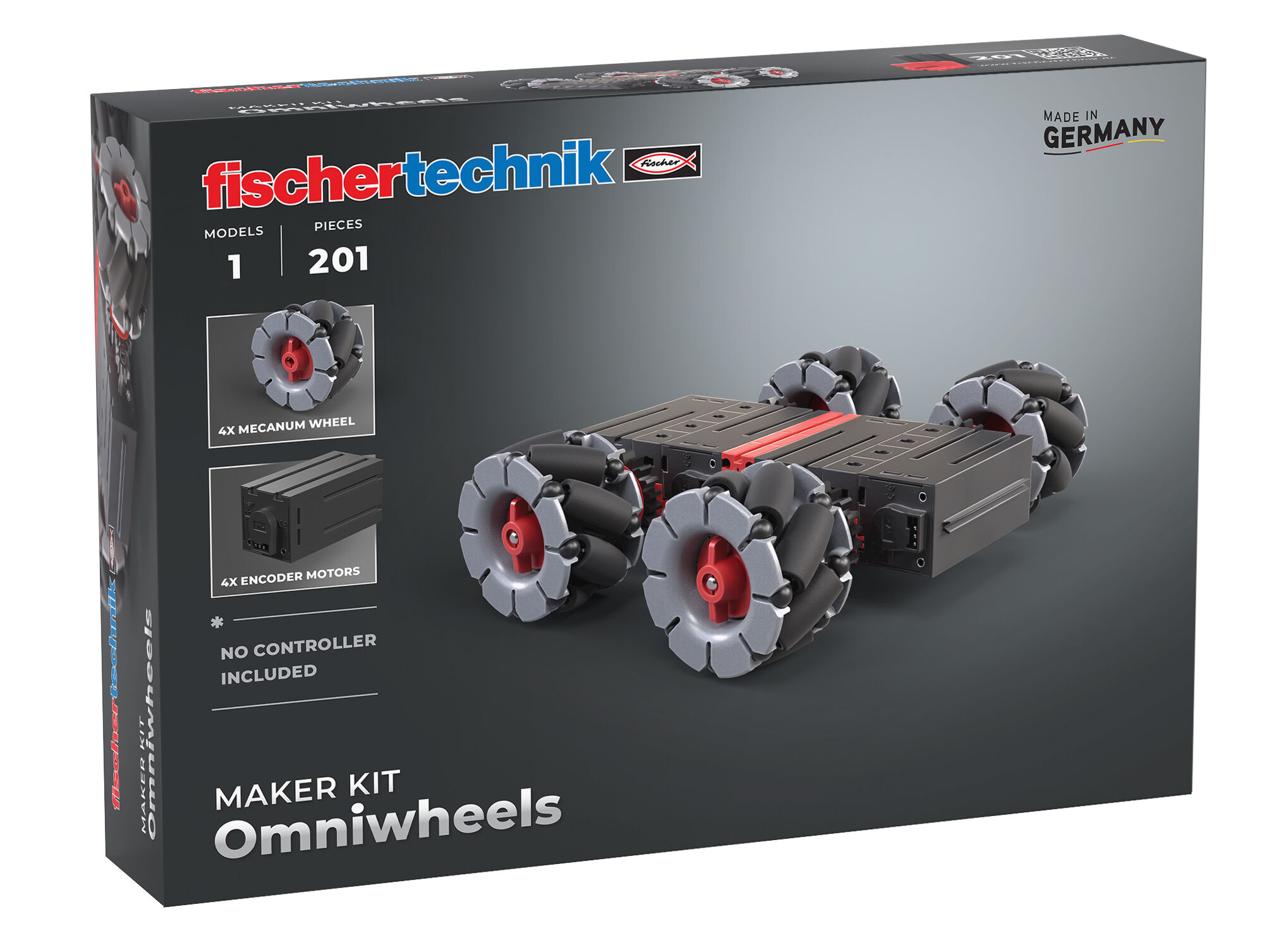 Produktbild: "Maker Kit Omniwheels"