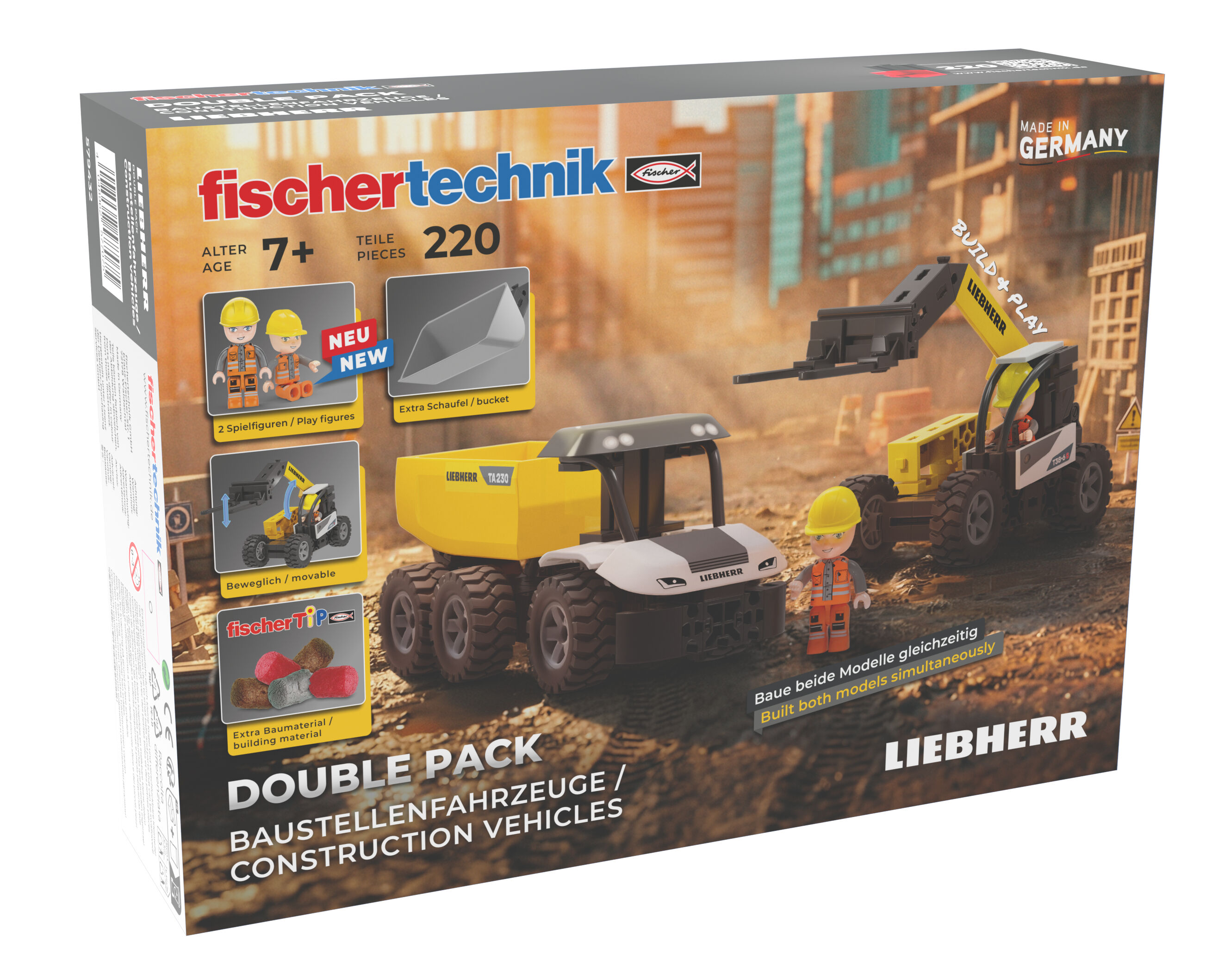 Liebherr Double Pack Construction Vehicles