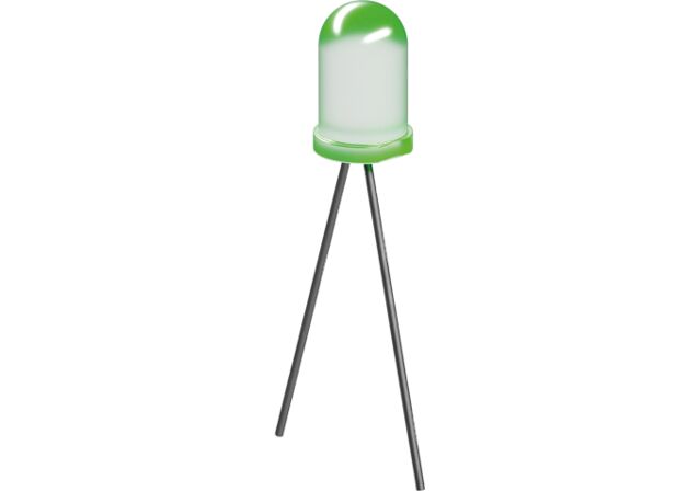 Product Picture: "LED 5 L53 GD/B, verde"