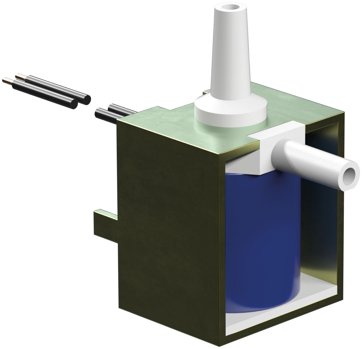 Produktbild: "3/2-Wege Magnetventil 9-12V"