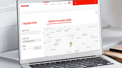 Scegli online e acquista in negozio. Seleziona un articolo sul sito fischer e verifica dove acquistarlo nella tua zona!