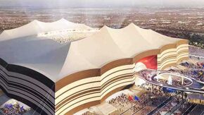 Al Bayt Stadium di Al Khor, Qatar. Pronti per il Mondiale di Calcio 2022 e non solo!