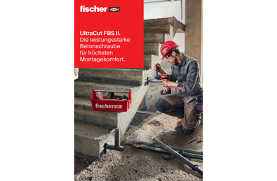 fischer Informationsmaterial Betonschraube Ultracut FBS II 