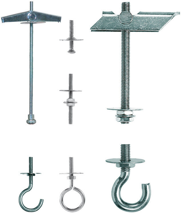 Fissaggi Per Cartongesso E Pareti Cave - Spine A Rullo Metalliche JCP (M4, M5, M6)